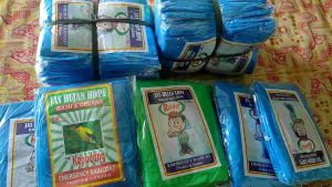 harga grosir jas hujan plastik setelan tebal murah 10 lusin