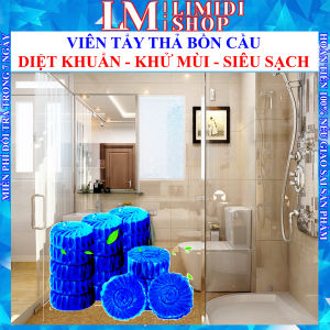 [COMBO 40] Viên Thả Bồn Cầu - Viên Tẩy Bồn Cầu - Vệ Sinh Toilet Diệt Khuẩn Khử Mùi Giúp Thơm Làm Sạch Bệ Xí - LIMIDI
