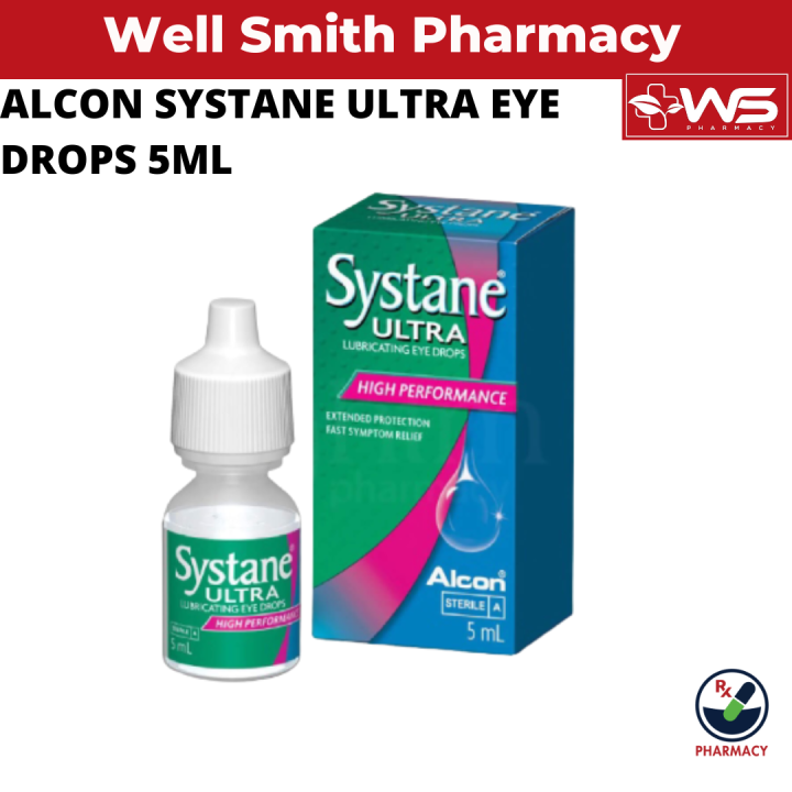 Systane Ultra Lubricant Eye Drops 5ml Lazada 8361