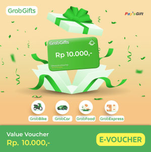[PaysGift] Voucher Digital GrabGifts Value Rp.10.000