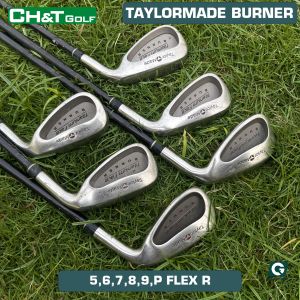 Bộ gậy golf sắt nam Taylormade Burner 6 cây 56789P Flex R