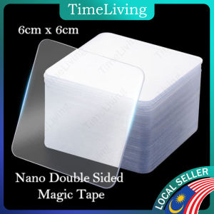 1pc Multifunction Transparent Nano Seamless Double Sided Adhesive Sticker Tape Sticky Anti-Slip Waterproof Pads [F31]
