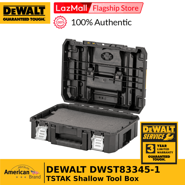 DEWALT DWST83345-1 TSTAK Shallow Tool Box | Lazada PH