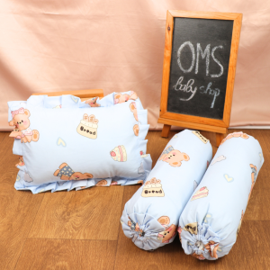 FREE TAS MIKA - Bantal Guling Bayi Full Set Karakter by OMSbabyshop