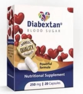 Authentic Diabextan 20Capsules Helps Control Blood Sugar