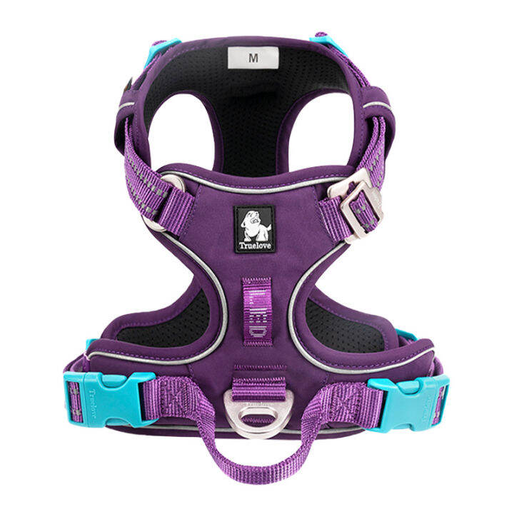 Truelove dog hotsell harness purple