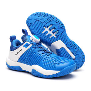Childrens Fencing Shoes Boys and Girls Non-Slip Wear-Resistant Small Size Rotating Buckle Foil Competition Training Shoes Professional Fencing Sports Shoes
