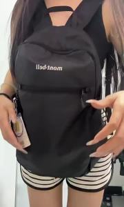 montbell Ba lô du lịch siêu nhẹ mùa thu và đông ngoài trời Nhật Bản 13L Túi leo núi 10L Ba Lô 18 Thành thị