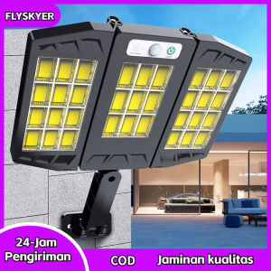 Lampu Jalan Tenaga Surya | Lampu Solar Cell | Lampu Lampu Jalan Tenaga Matahari Lampu Taman Lampu Solar Cell Lampu Outdoor 3 Modes Motion Sensor Lampu Taman Control Sensor Cahaya Bisa Putar 270 Derajat | Lampu Solar Cell Super Terang 300 Watt Waterproof