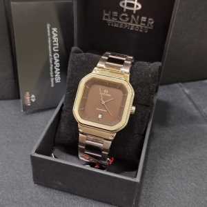Jam tangan wanita Hegner 1677 tali rantai original