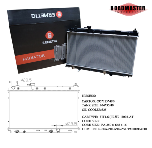 HONDA CITY 2003 IDSI 1Row High Quality Radiator Engine Cooling & Climate Control RAD-HD-AT16-065