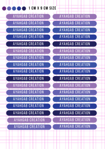 34 pcs GLOSSY PHOTOTOP Cute Sticker Name /Subject / Section #back to school sticker #personalized
