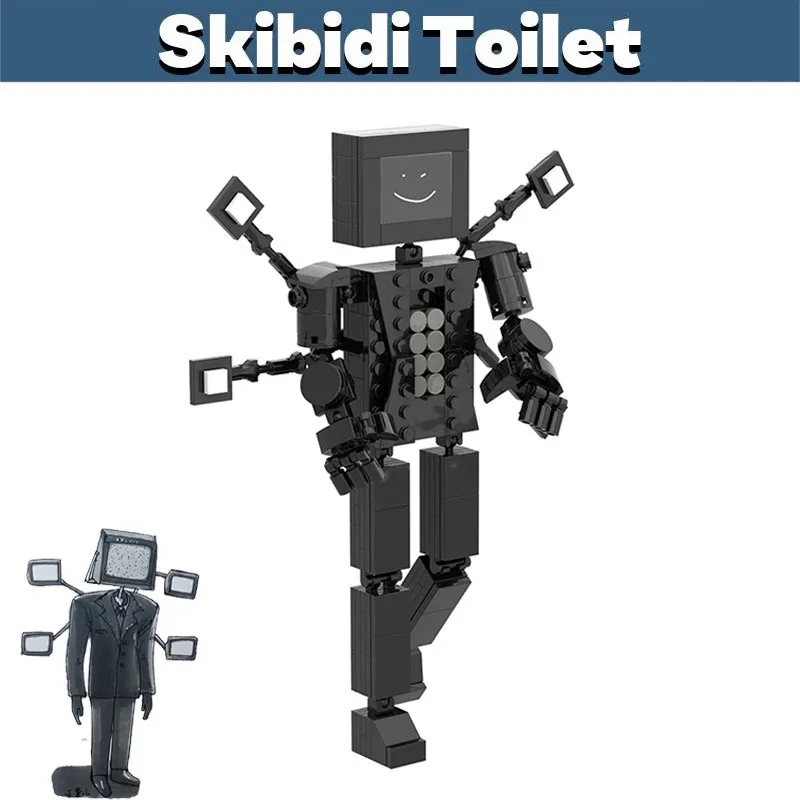 Acquista Gioco Skibidi Toilet Simulator Building Blocks Puzzle