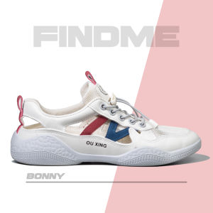FINDME 36-40 BONNY SEPATU SNEAKERS TREND FASHION KOREA STYLE BAHAN PU IMPORT