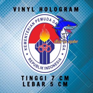 MENPORA STIKER MENPORA MENTRI PEMUDA DAN OLAHRAGA STIKER HOLOGRAM