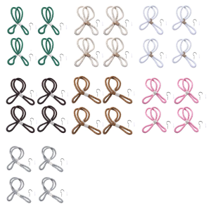 4pcs Soft Rope Curtain Holdbacks Perfect For Adding Touch Of Elegances To Curtains Decorative Curtain Tie Curtain Holder