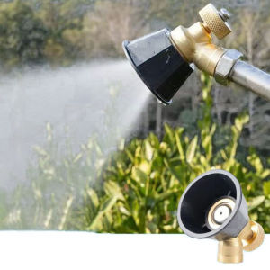 Sepuyer Ajustable Nozel sprayer ujung semprotan elektrik kuningan