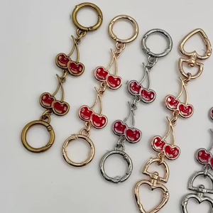 Cherry dây đeo ví tiền Extender có thể điều chỉnh dây đeo kim loại dây chuyền nới dài thay thế cho Phụ kiện túi xách của phụ nữ