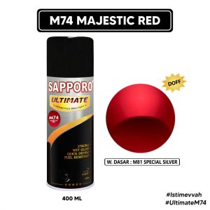Sapporo Ultimate M74 Majestic Red / Cat Spray Semprot Terbaik