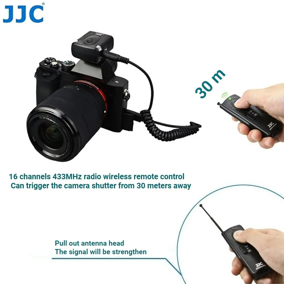 JJC DMW-RS1 RSL1 CR-D1 Radio Wireless Remote Controller Shutter