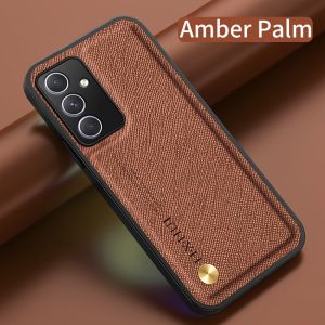 Cho Samsung a05s A05 2023 từ chéo Da Sần Vỏ cho Samsung Galaxy a05s A05 samsunga05s A 05 05A S 4G 5g 2023 PC cứng mờ chống sốc vỏ điện thoại vỏ lưng