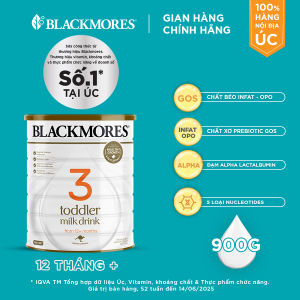 Sữa Blackmores Toddler Milk Drink số 3 (900g)