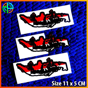 (isi 5 lembar) Sticker Peta Indonesia cutting Potong Mesin Murah Stiker Peta Indonesia Setiker Map Indonesia