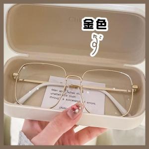 JN IMPRESSION Kính thời trang cho phụ nữ vật liệu kim loại kính mắt thời thượng khung lớn