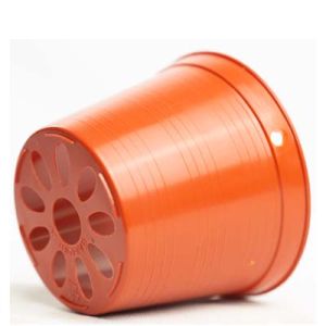 ลดราคาล้างสต๊อก!! กระถางต้นไม้กลม ขนาด4 นิ้ว (ชุด50ใบ ฟรี 5ใบ) สีอิฐ+สีดำ | กระถางพลาสติก กระถางแคคตัส กระถางกลม4นิ้ว  หนา ทนทาน คุณภาพเกรดAAA