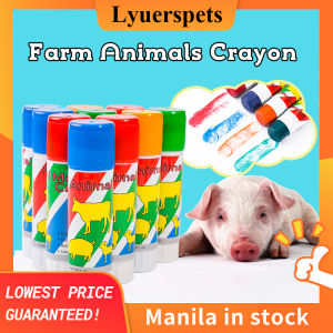 3/6Pcs Pig Marker Crayon Animal Marking Pen Identify Stick Crayon for Piglet Cattle Cow Goat Sheep Livestock Accessories