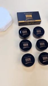 Preferred Matte Brown Black Wild Eyebrow Cream 3D Natural Tint Eyebrow Enhancers Gel Wax Waterproof Lasting Eye Makeup Cosmetic Tools