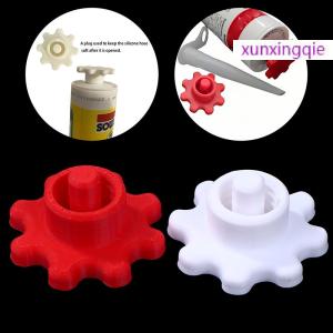 xunxingqie ฝาปิดท่อซิลิโคน4 5ชิ้นฝาปิดพลาสติกทนทานปลั๊กซิลิโคนสำหรับขวดกาวมาตรฐานอุปกรณ์ท่อ