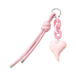 เชือกถักพวงกุญแจห้อยกระเป๋าพวงกุญแจห้อยกระเป๋าถือแฟชั่นเครื่องประดับกระเป๋าจี้เสน่ห์สำหรับตกแต่งกระเป๋าเป้สะพายหลังรถ