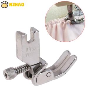 【N2HAO】 1pc P952 Industrial Sewing Presser Foot Adjustable Closing Wrinkled Fold Foot