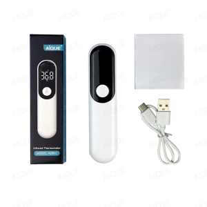 【5 Years Warranty】Rechargeable Thermometer baby Termometer Digital Baby Temperature Scanner Meter Body Check No Touch Forehead Thermometer For Baby Rechargeable