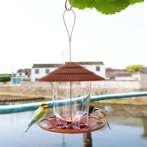 FLAIRBOX Gazebo Hanging Garden Flying Animal Feed Station Outdoor Food Container Feeding Tool Bird Feeder Bird Supplies