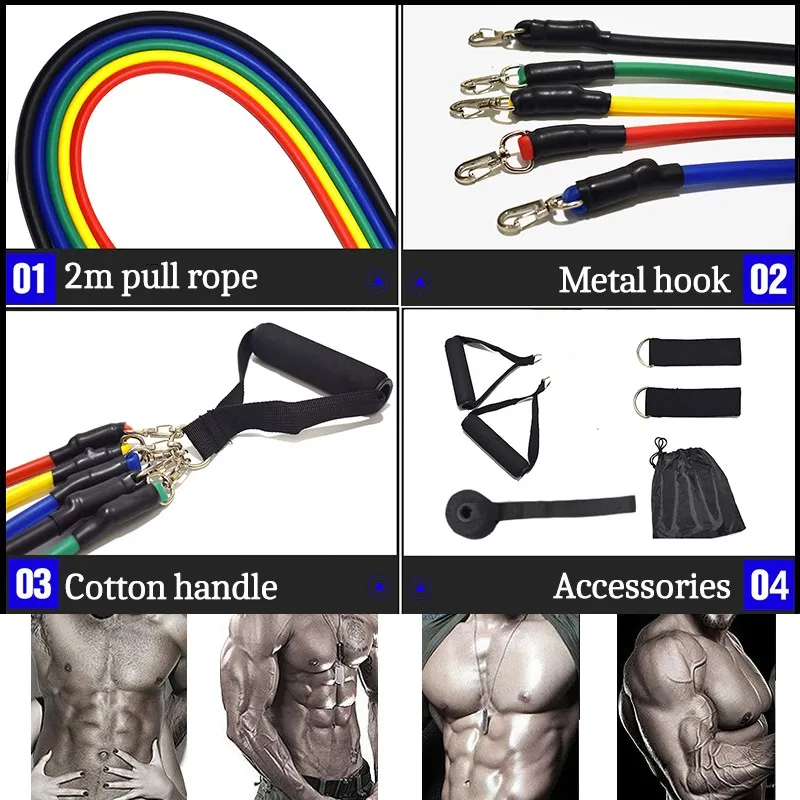 High Quality Latex Resistance Bands
