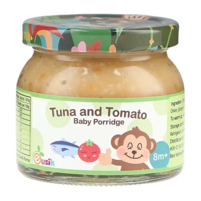 Eusik Baby Rice Porridge (Tuna & Tomato) 145G 8Months Plus