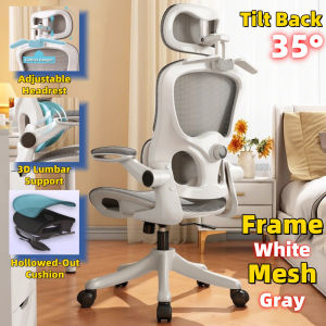 [SG Ready Stocks] PRO Ergonomic Full Mesh Chair – Lumbar/Headrest/Armrest Support – Adjustable Height & Recline – Home & Office Use