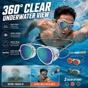 Full View Anti Fog Swim Goggles HD Optical Clear Lens Waterproof Swim Goggles UV Protection Sports Goggle