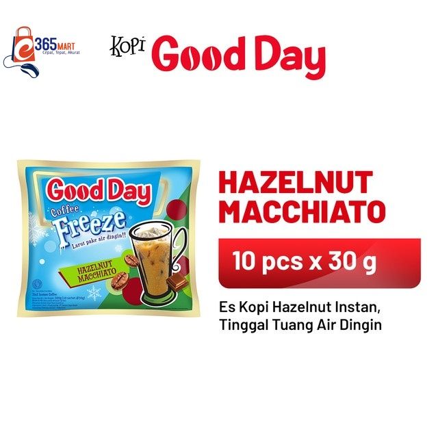 Kopi Good Day Freeze Hazelnut Macchiato | Lazada Indonesia