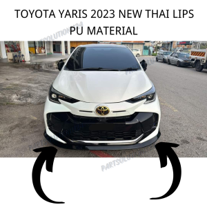 NEW THAI LIPS TOYOTA YARIS 2023 PU MATERIAL SKIRTING