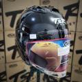 Helm TSR Ram 4 HITAM Glass Black Original Half Face TSR Helmet Ram4. 