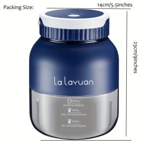 Portable & Cordless Blender - Make Delicious Smoothies & Shakes Anywhere With  Rechargeable Handheld Blender!