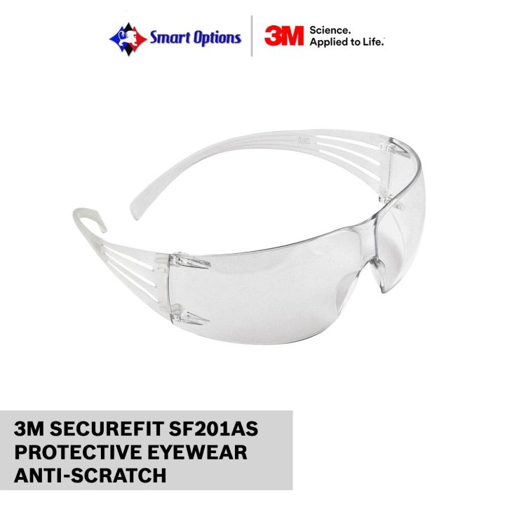3M SF201AS SECUREFIT SAFETY GLASSES CLEAR LENS Lazada Lazada PH