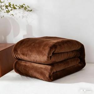 Stripe&Plain Microfiber Blanket 150x200cm 180X20cm 200X230cm(DOUBLE QUEEN AND KING SIZE SOFT KUMOT