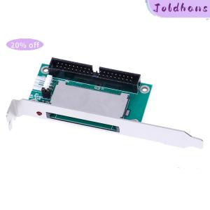 Joldhans 40-Pin CF compact flash card to 3.5 IDE converter adapter PCI bracket back panel