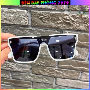 Kính Mắt Gọng Vuông Lớn Feng - Phong Cách Hàn Quốc Chống Tia Uv Hiệu Quả