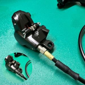 LUMIYA Universal Integrated Oil Pipe Straight Head 5mm Electric Scooter Bicycle XOD Hydraulic Disc Brake High Quality Hydraulic Oil Brake Pipe Drive for Electric Scooter Bicycle