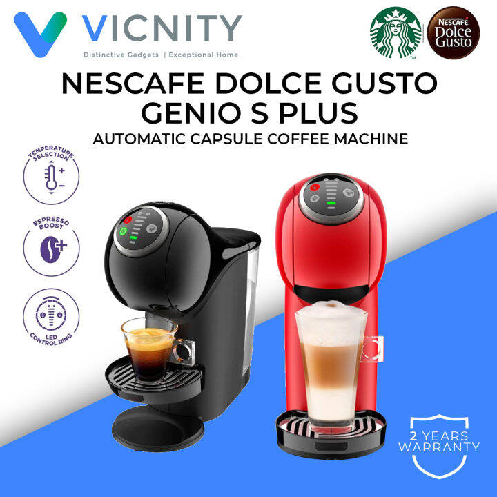 [FREE CAPSULES] NESCAFE Dolce Gusto Genio S Plus Automatic Coffee ...